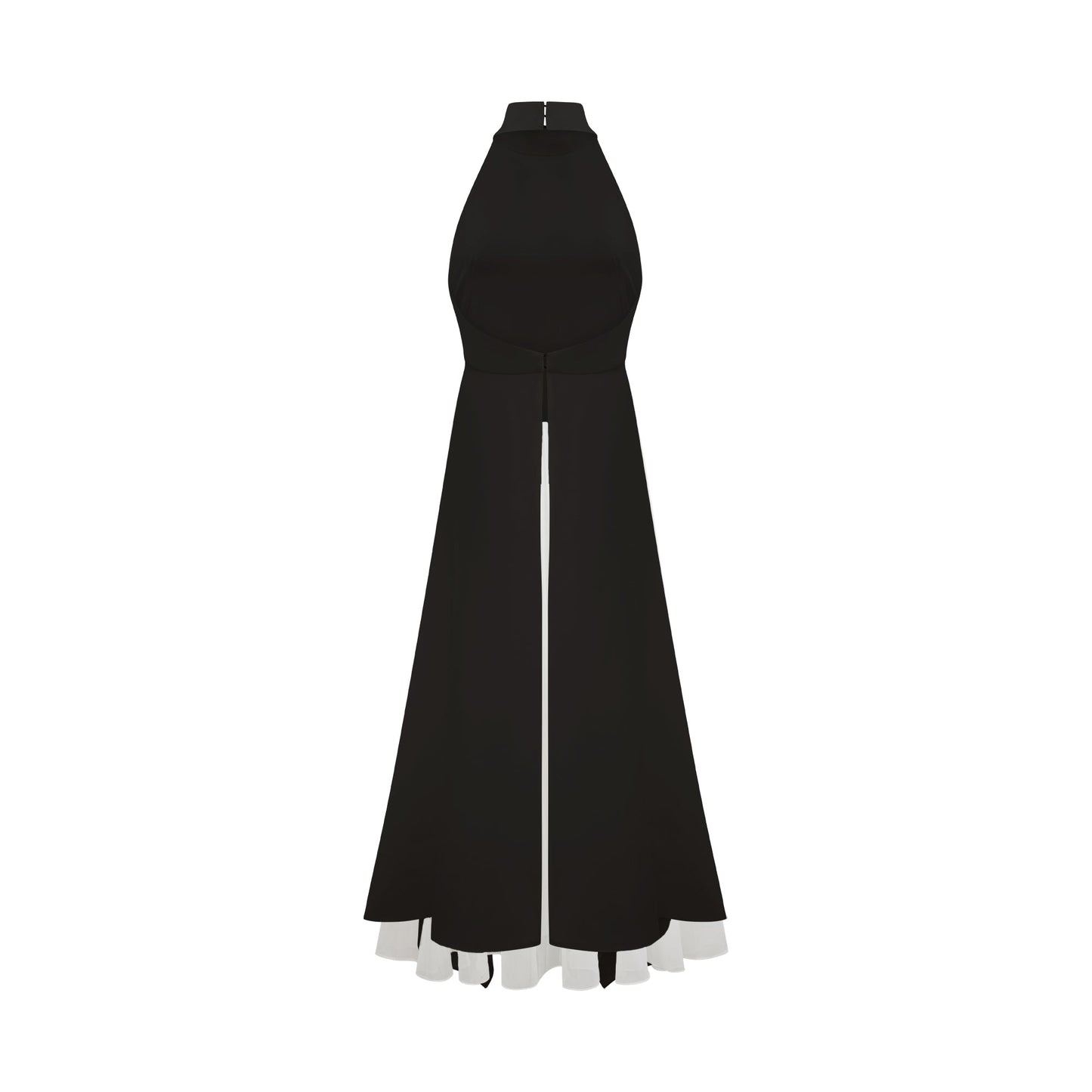 Tempted Halterneck Layered Long Dress