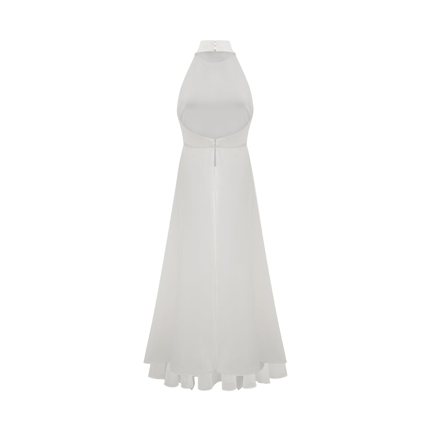 Tempted Halterneck Layered Long Dress