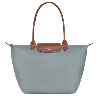 Longchamp – Large Le Pliage Bag, Steel